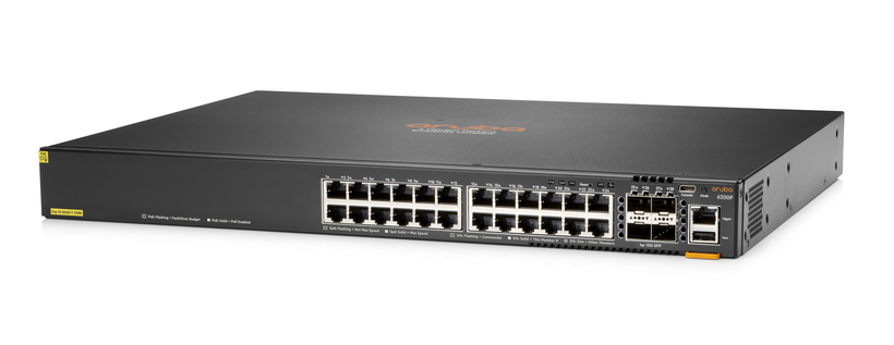 Switch 370 W PoE 24G HPE Aruba 6200F