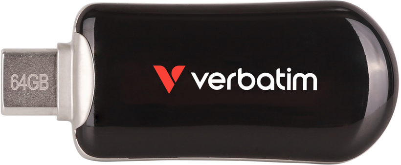 Verbatim Plectra Flash Drive 64GB Black