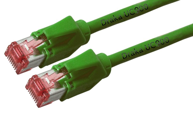 Kabel sie.RJ45 S/FTP Cat6 10 m , ziel