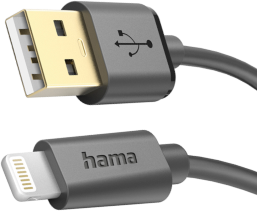 Hama USB Typ A - Lightning Kabel 1,5 m