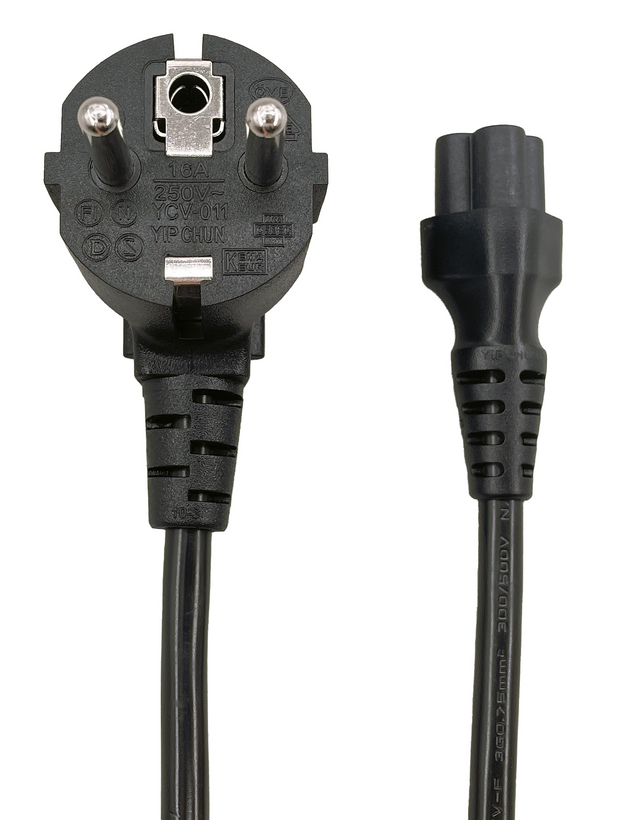 Power Cable Local/m - C5 2m Black