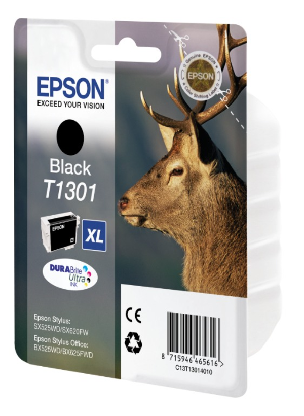 Epson T1301 XL Tinte schwarz