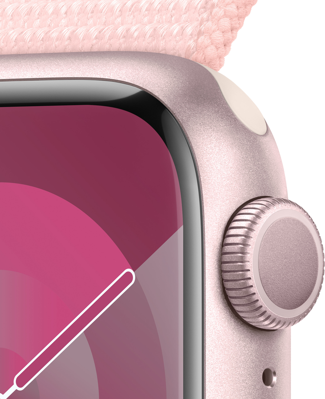 Apple Watch S9 9 LTE 45mm alu, rose