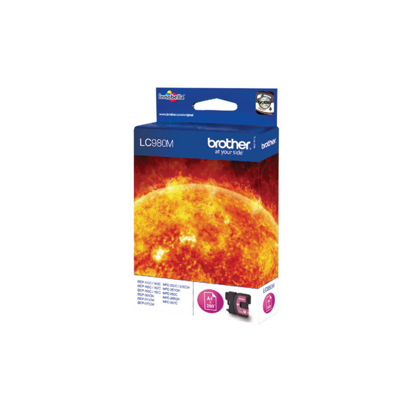 Brother LC-980M Ink Magenta