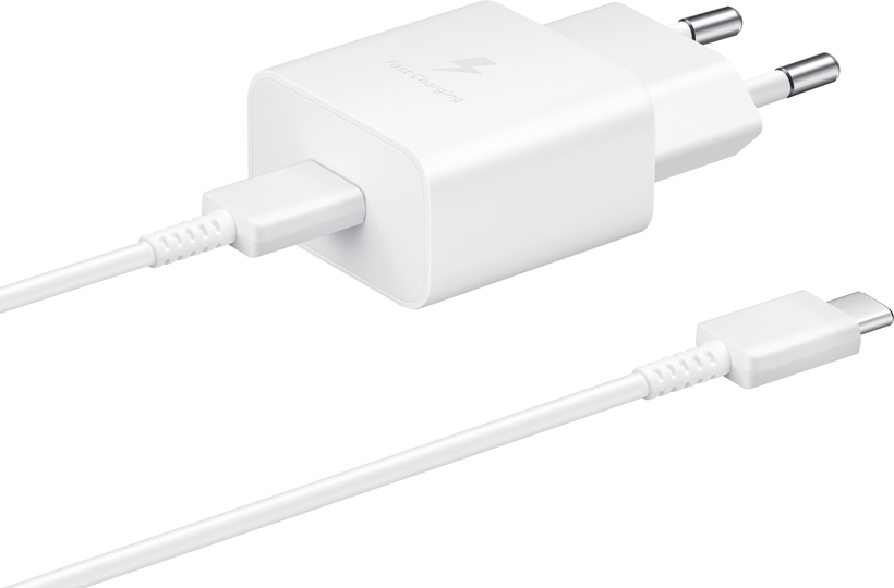 Carregador Samsung 15 W USB-C branco