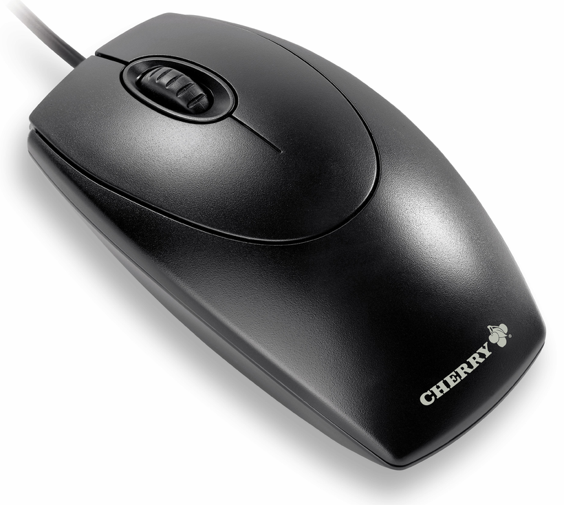 CHERRY Optical Wheel Mouse USB+PS/2 Blck