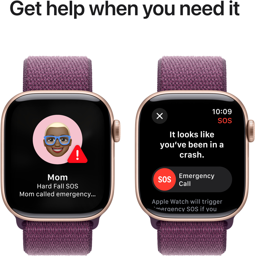 Apple Watch S10 LTE 42mm Alu, or rose