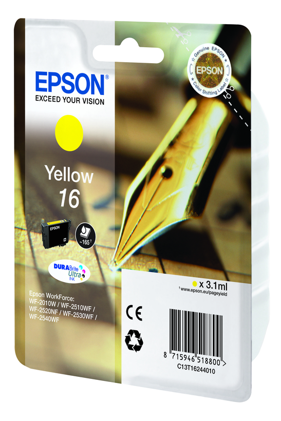 Encre Epson 16, jaune