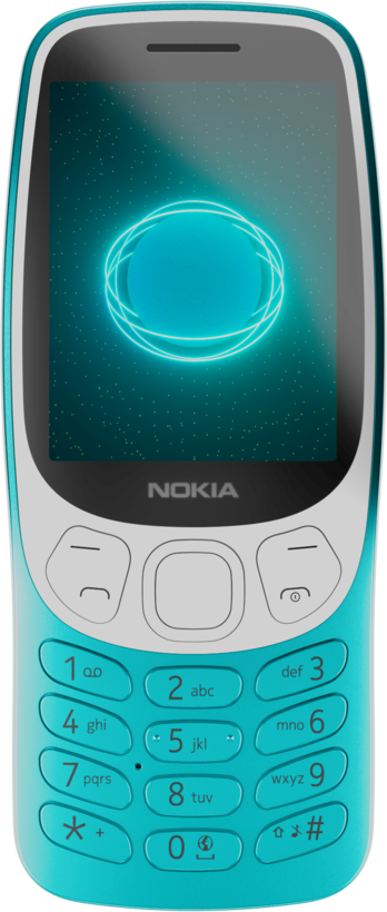 Mobilní telefon Nokia 3210 DS scuba blue