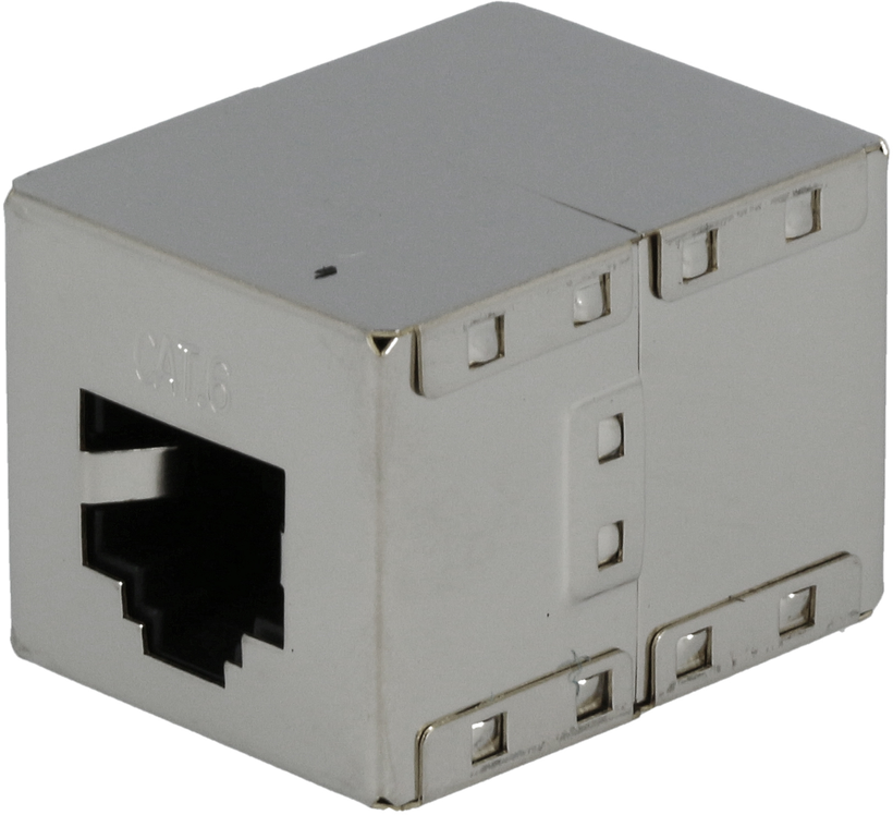 Line Coupler Cat6 RJ45 Fe-Fe Shielded