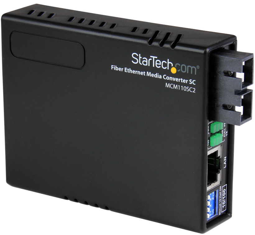 Conversor de média StarTech MCM110SC2
