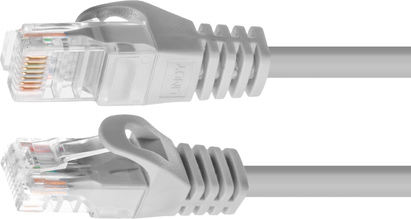Patch Cable RJ45 U/UTP Cat5e 1m Grey
