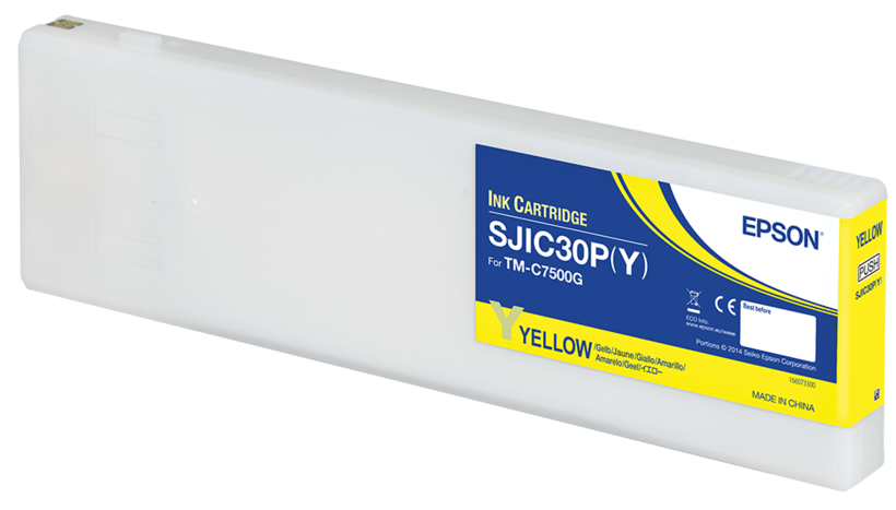 Epson Tusz SJIC30P(Y), żółty