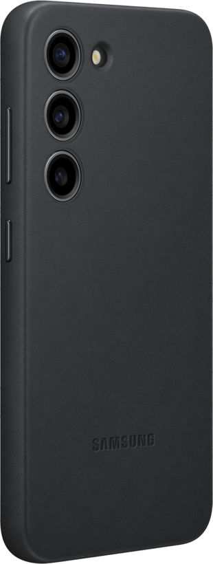 Samsung Galaxy S23 Leather Case Bl.