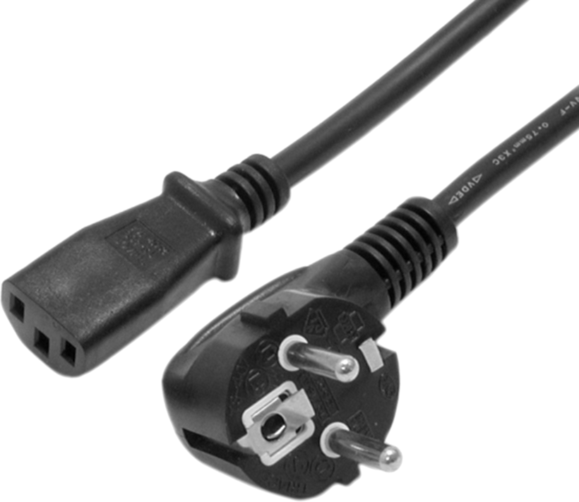 Power Cable Power/m-C13/f 1.8m Black