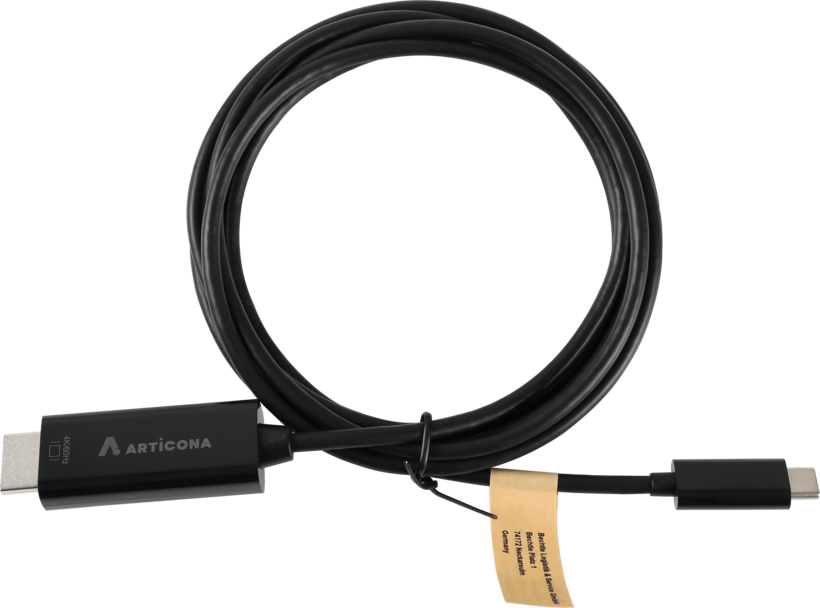 Kabel USB typ C k. - HDMI k. 2 m černý