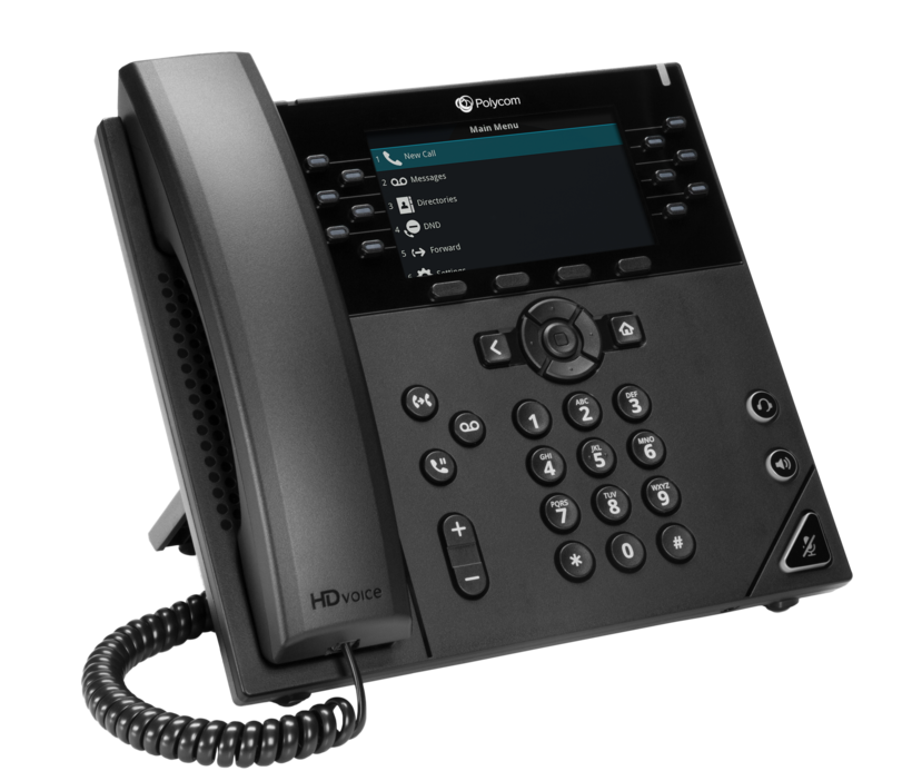 Téléphone desktop IP Poly VVX 450