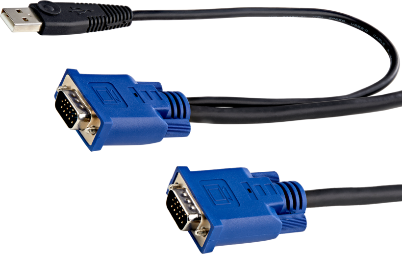 StarTech KVM Cable VGA+USB 3m