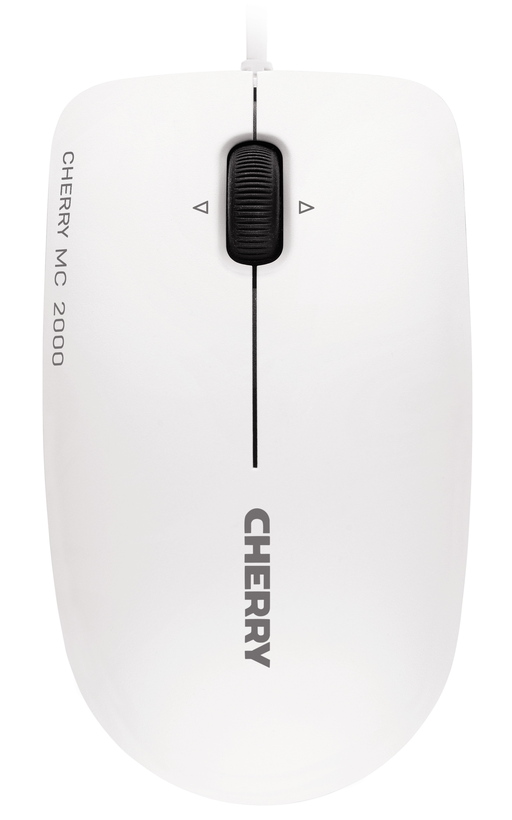 CHERRY MC 2000 Maus weiß/grau