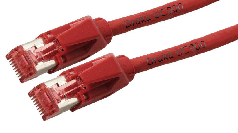 Patch Cable RJ45 S/FTP Cat6 5m Red