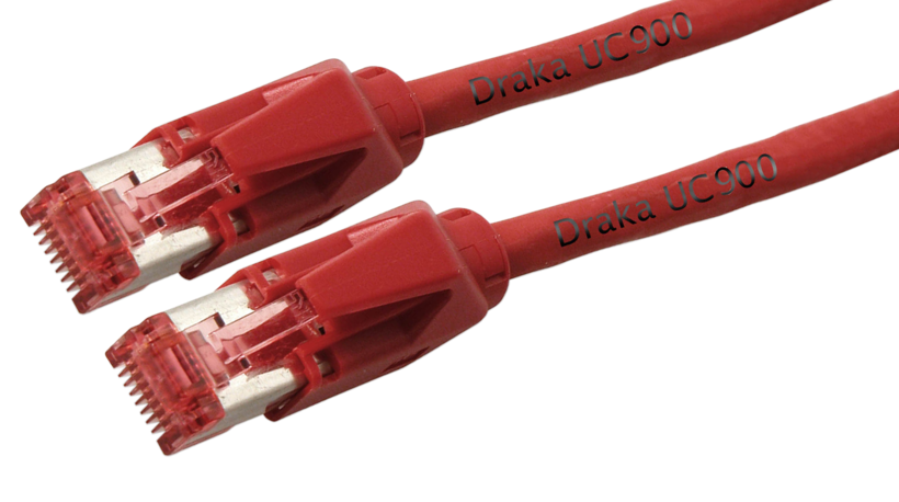 Cavo patch S/FTP RJ-45 Cat6 20 m rosso