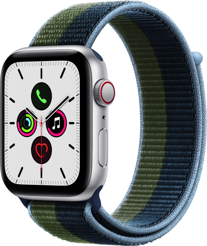 Apple Watch SE GPS+LTE 44mm Alu silber
