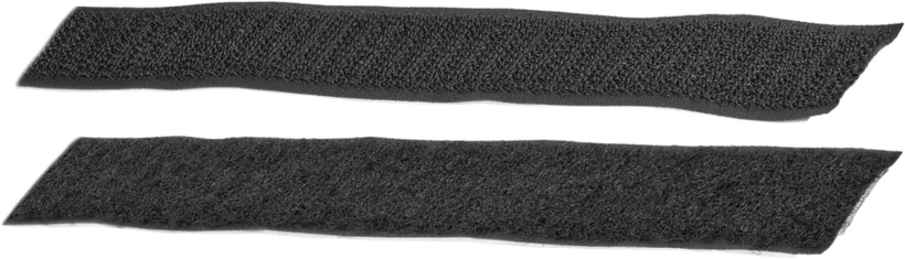 Hook-and-Loop Set 10m Black 2x