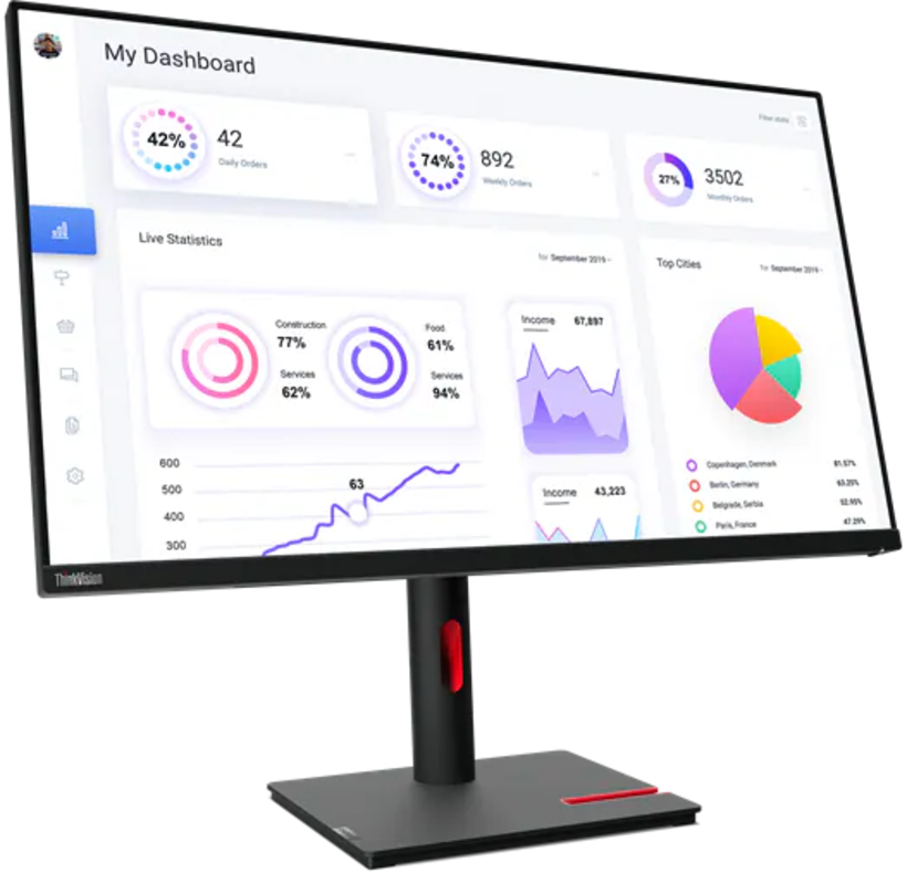 Lenovo ThinkVision T32p-30 Monitor
