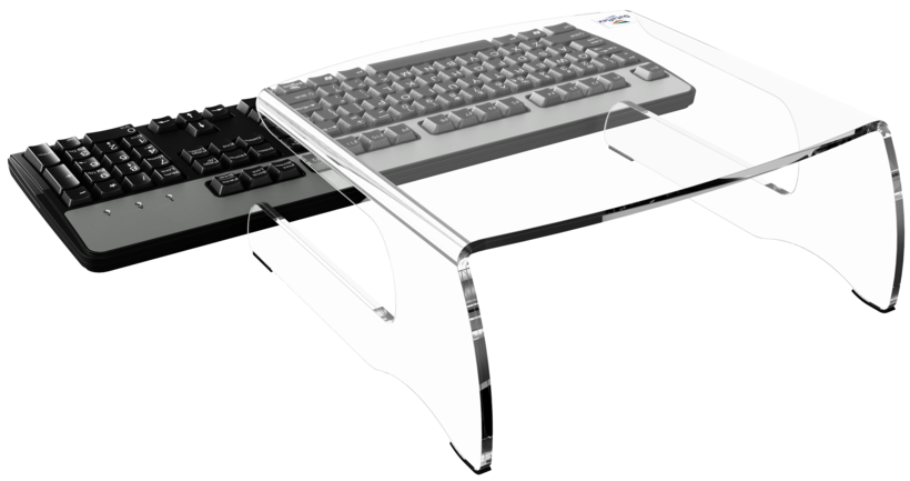 Support écran Dataflex acrylique 110 mm