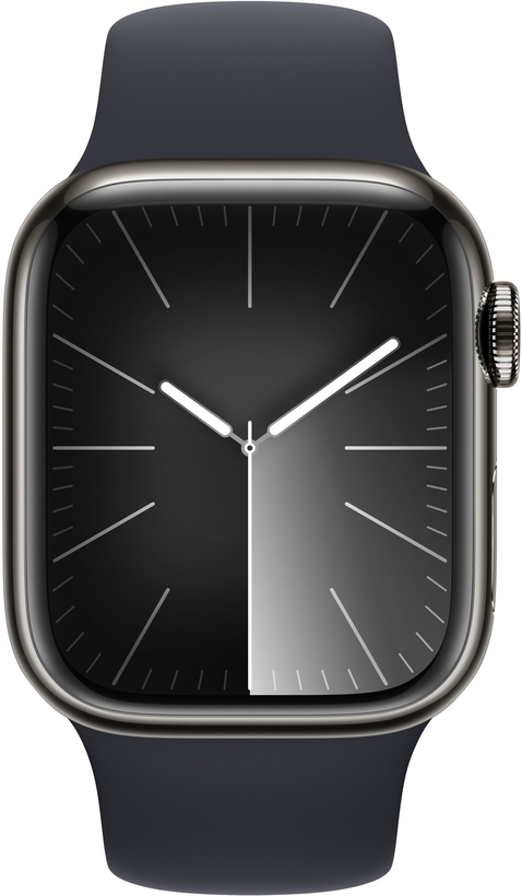 Apple Watch S9 9 LTE 41mm Stahl graphite
