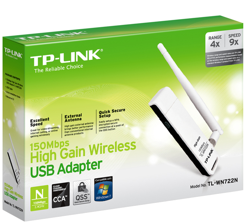 Adaptateur USB WiFi TP-Link TL-WN722N