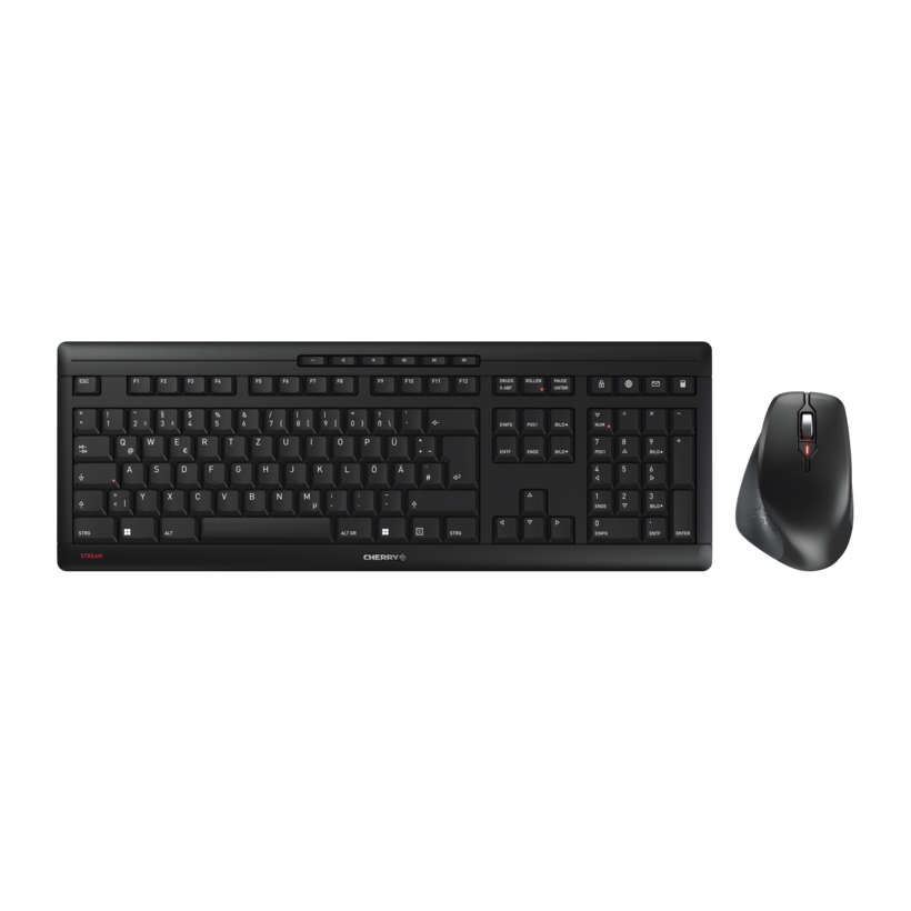 CHERRY STREAM DESKTOP COMFORT Set Black