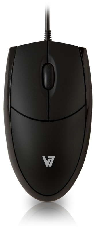V7 MV3000 Optische USB Maus, schwarz