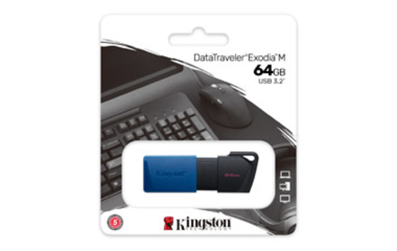 Memoria USB Kingston DT Exodia M 64 GB