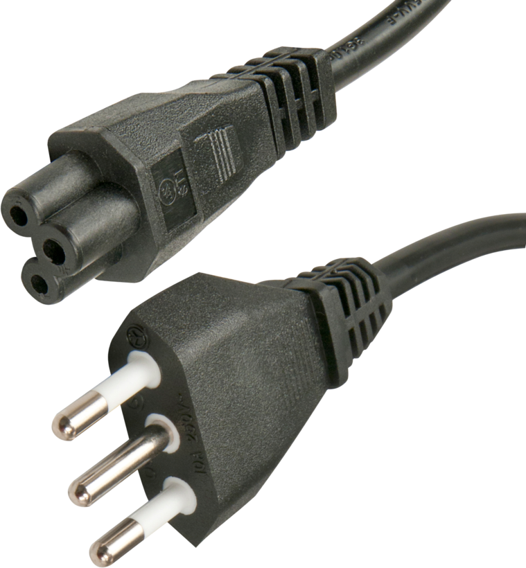 Power Cable Local/m - C5 2.0m Black