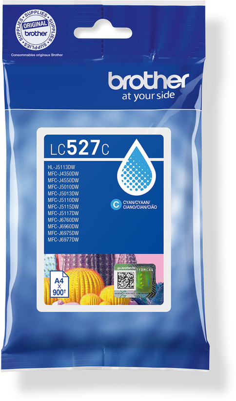 Brother LC527C Tinte cyan