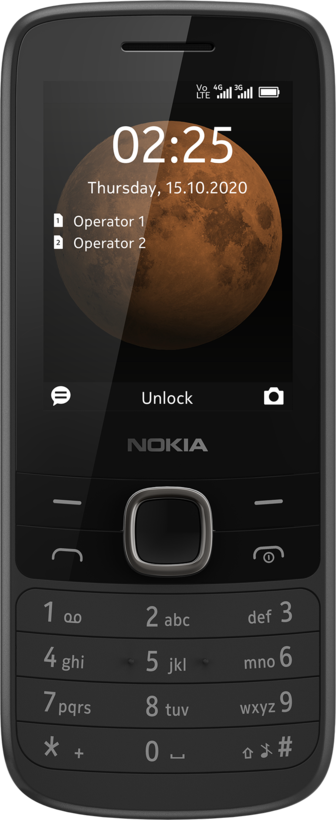 Nokia 225 Dual-SIM Mobile Phone Black
