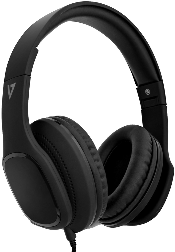 Auriculares V7 Over-Ear preto