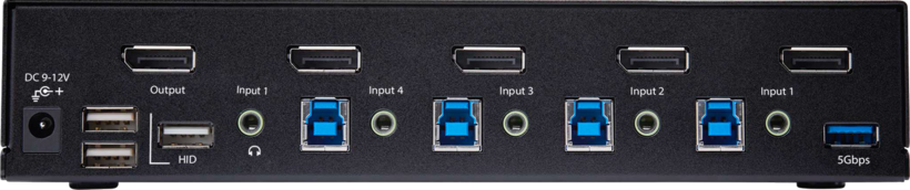 StarTech KVM Switch 4-port DisplayPort