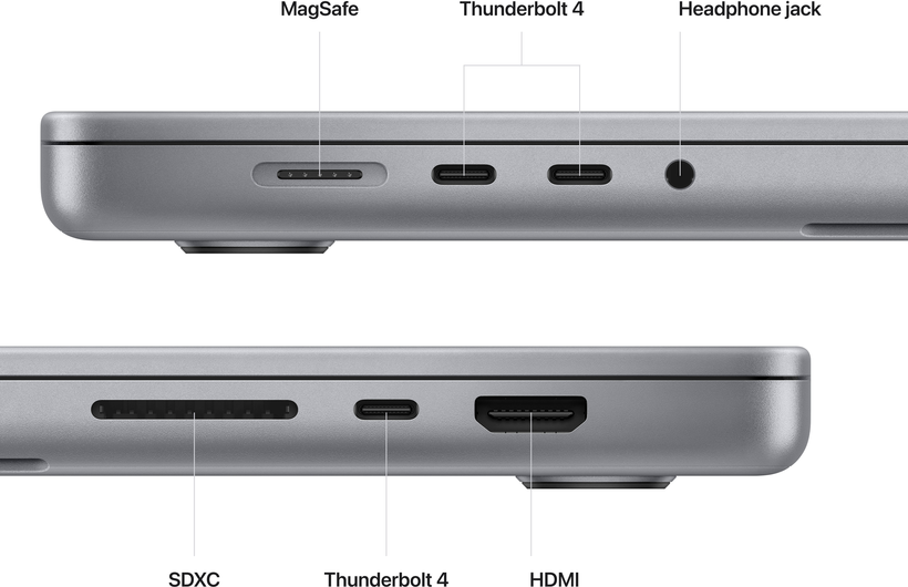 Apple MacBook Pro 16 M2Pro 16GB/1TB grau