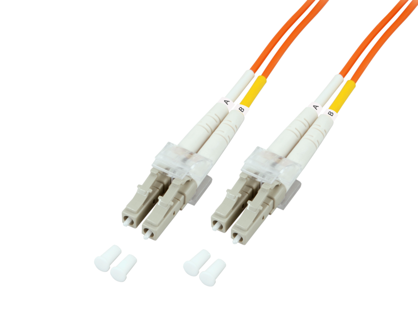FO Duplex Patch Cable 62.5/125µ LC-LC 2m