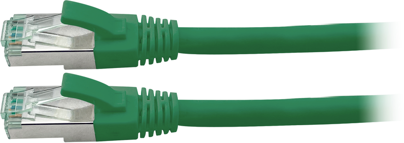 Cabo GRS RJ45 S/FTP Cat6a 5 m verde