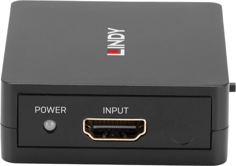 LINDY HDMI Splitter 1:2 4K