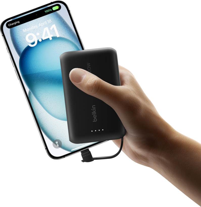 Batt. externe USB Belkin 10 000 mAh noir