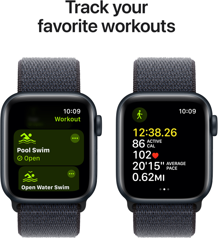 Apple Watch SE GPS 40 mm alum., czarny