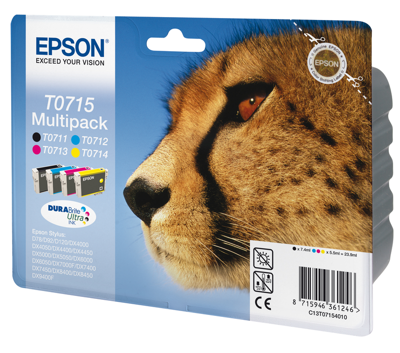 Epson T0715 Tinte Multipack
