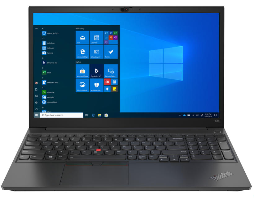Lenovo ThinkPad E15 G2 i5 16/512GB Top