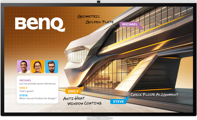 BenQ CP7505 Collaboration Board