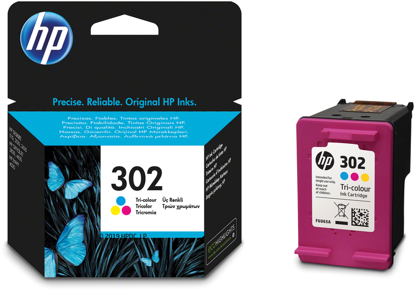 Encre HP 302, trois couleurs
