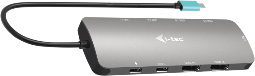 i-tec Metal Nano USB-C - 2xHDMI Dock
